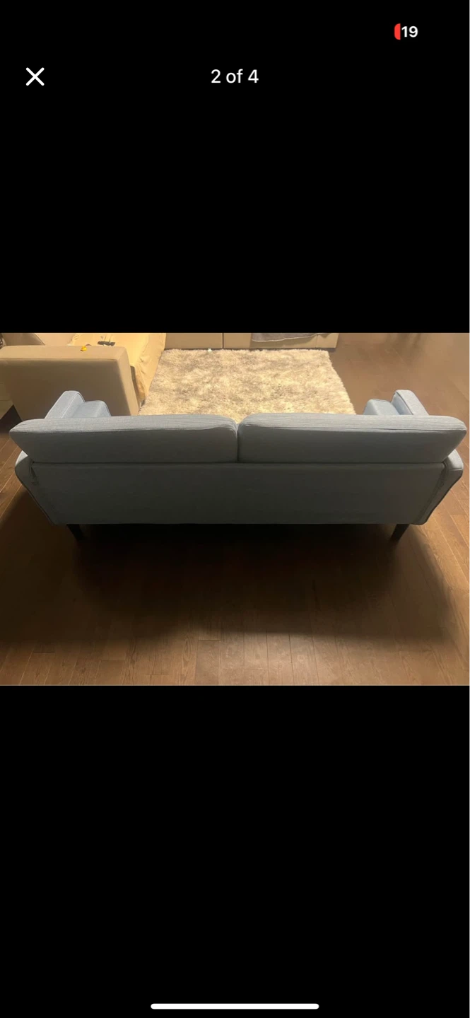 Blue Sofa - photo 3