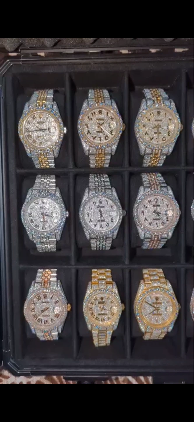 Luxury Moissanite watches