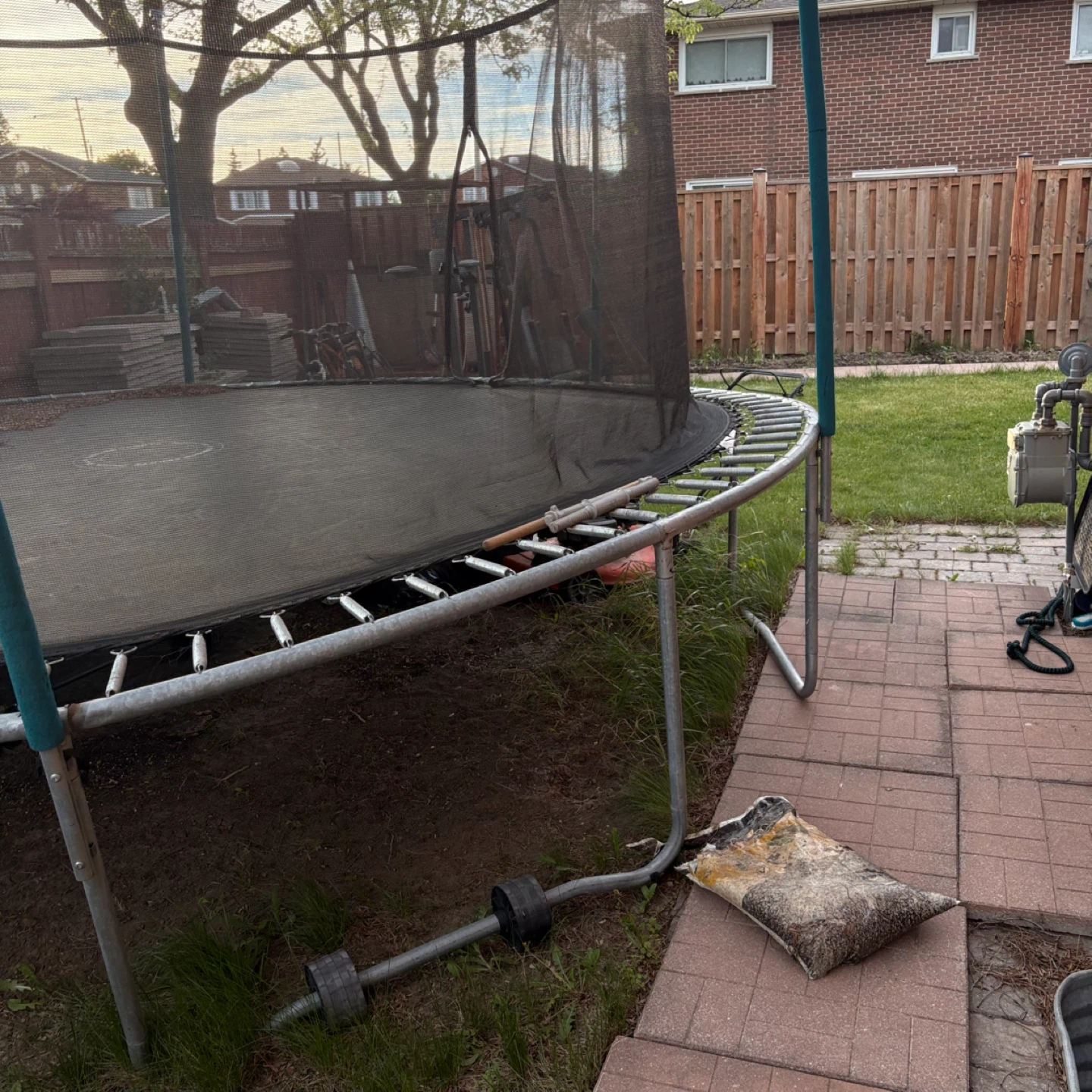 Round Trampoline with Safety Net - photo 3