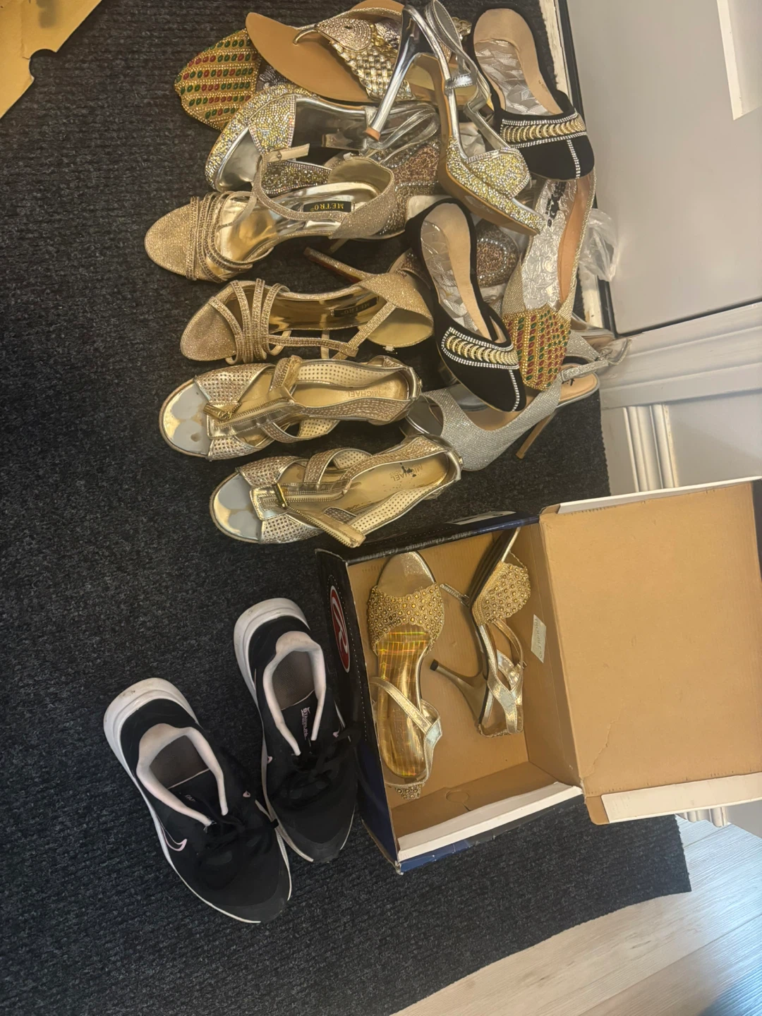 Bundle of Women's Dress Shoes and Sneakers