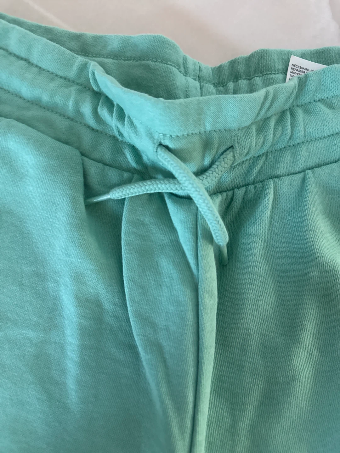 H&M Girls' Green Sweat Shorts - Size 11-12Y - photo 3