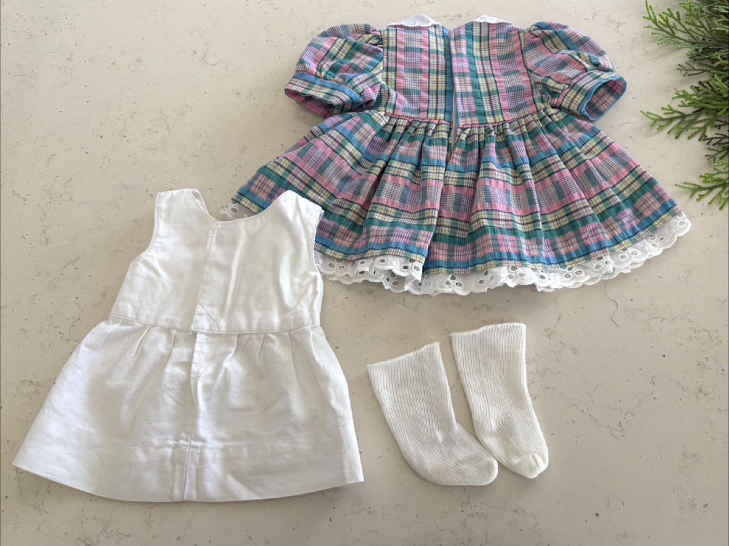 Vintage Handmade Doll Dress Set 👗 from 50’s - photo 2