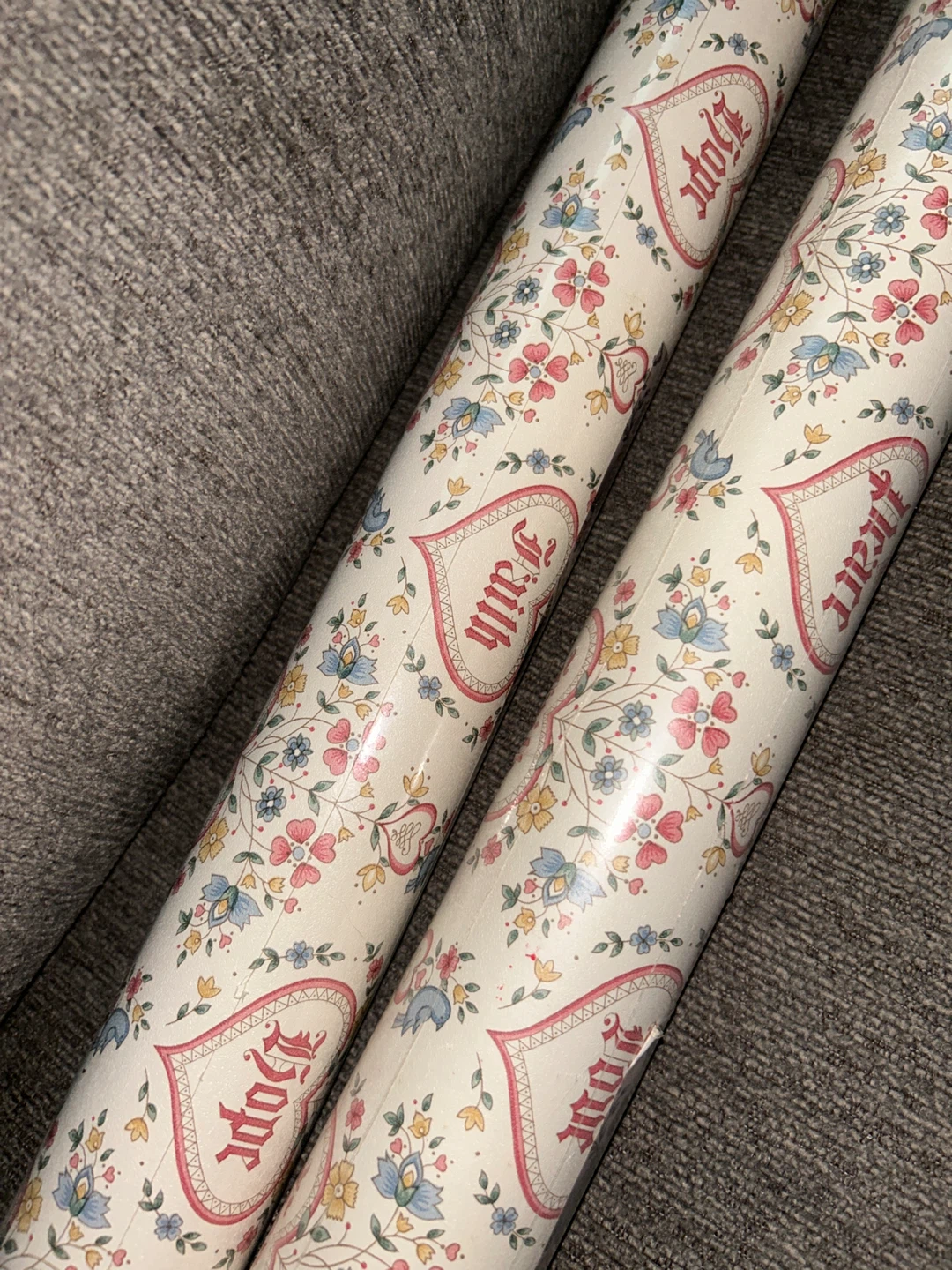 Imperial Wallpaper - Faith Hope Love Joy Design - photo 3