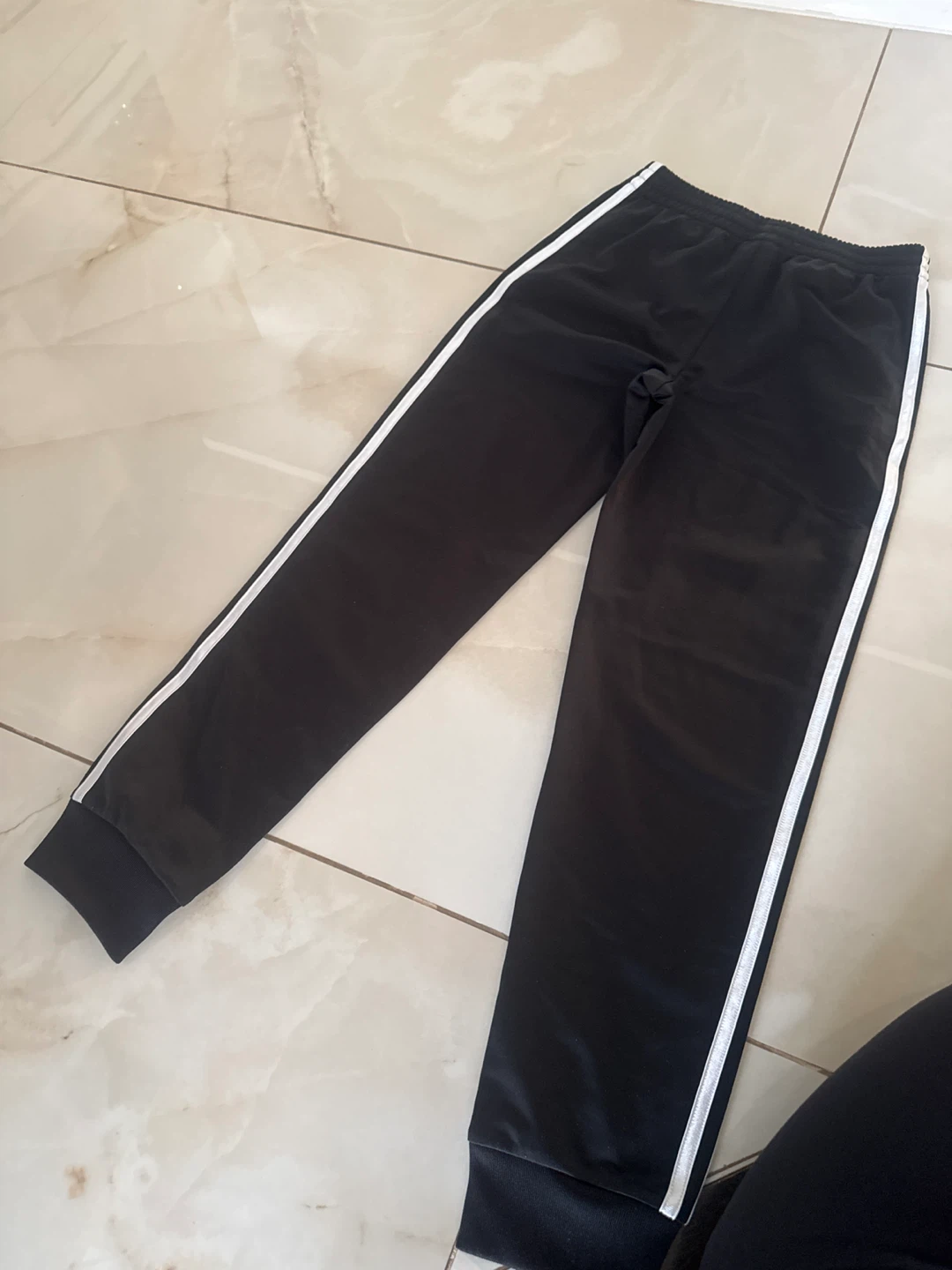 Adidas Black Track Pants - Size Medium - photo 4