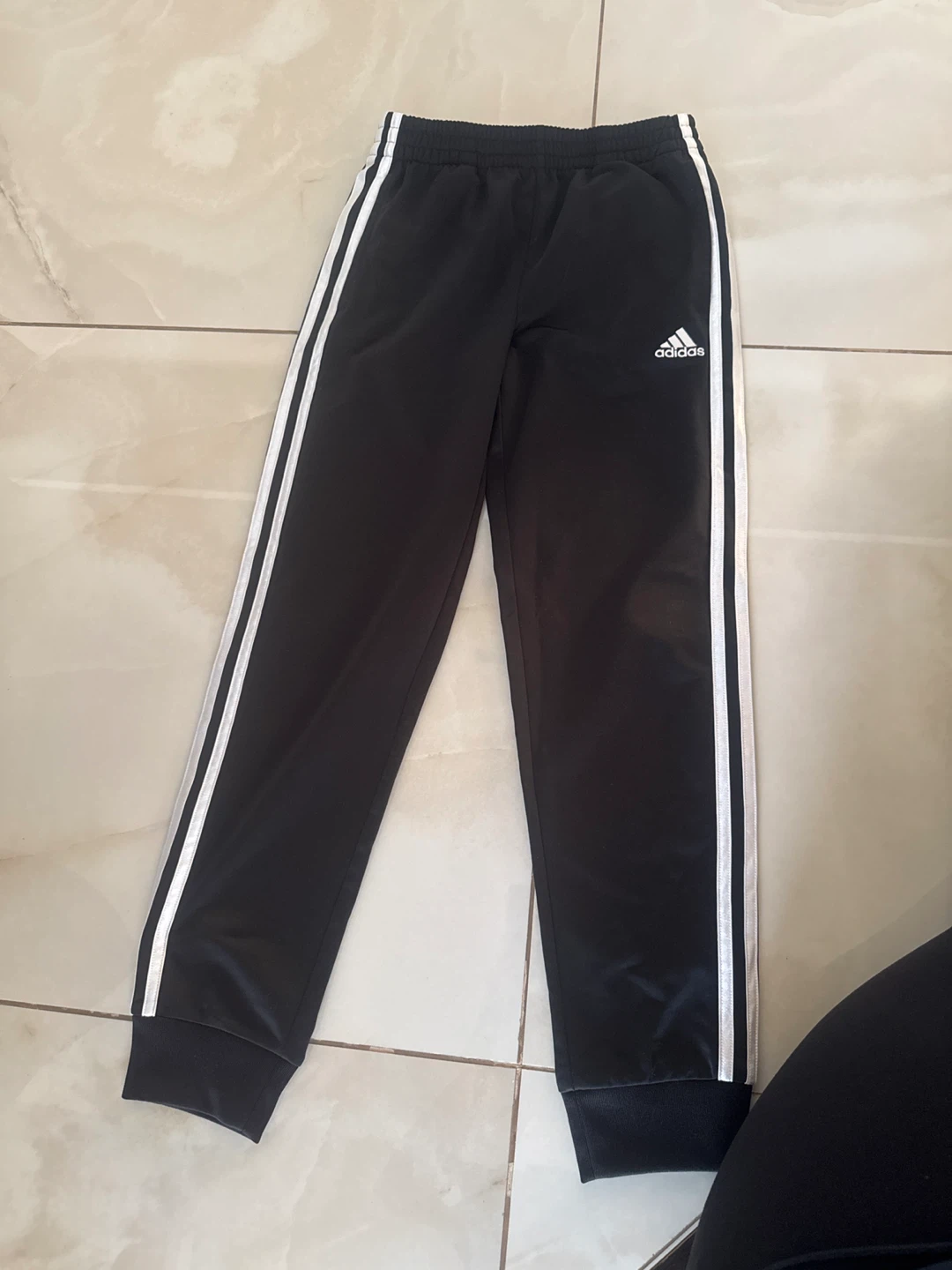 Adidas Black Track Pants - Size Medium