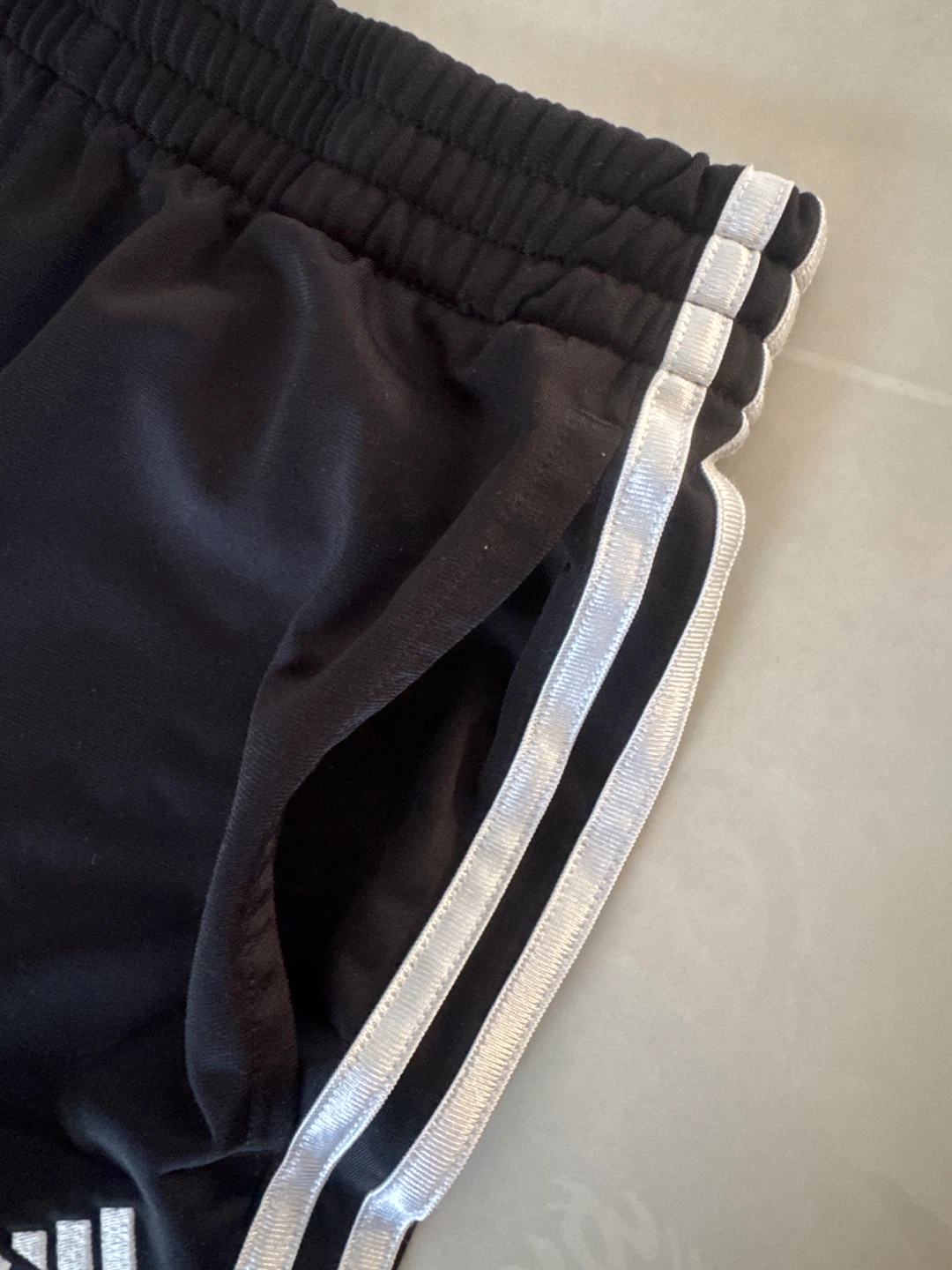 Adidas Black Track Pants - Size Medium - photo 2