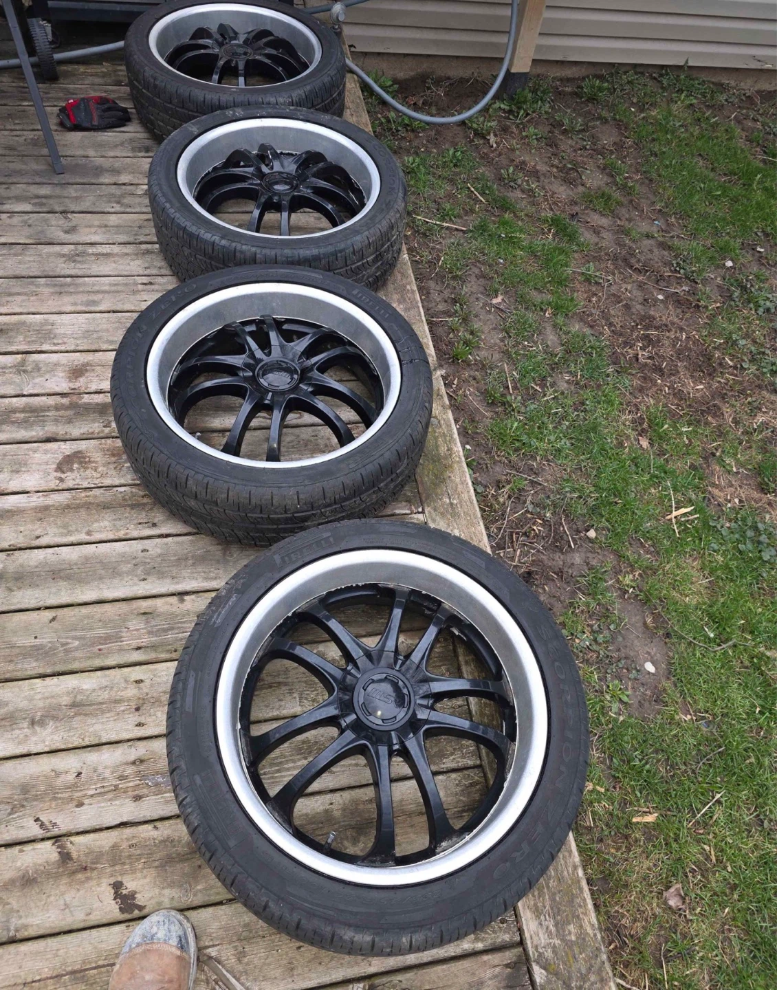 20 INCH WHEELS WITH TIRES
