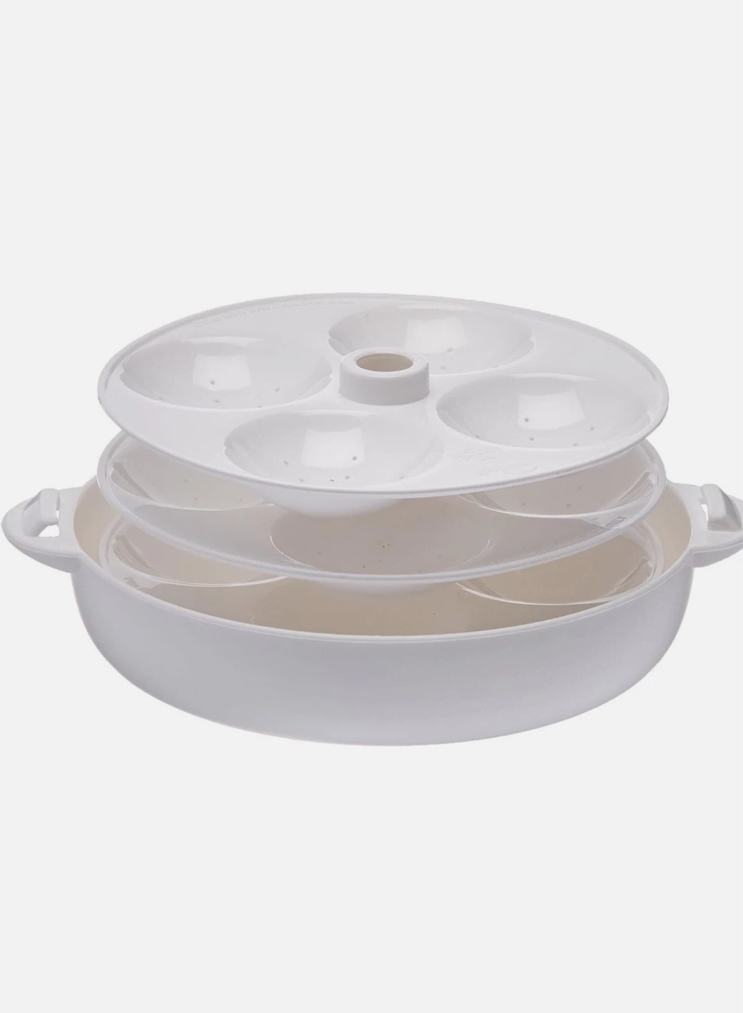 Milton Microwave Idli Maker and Steamer, Makes 12 Idlis, White - photo 5