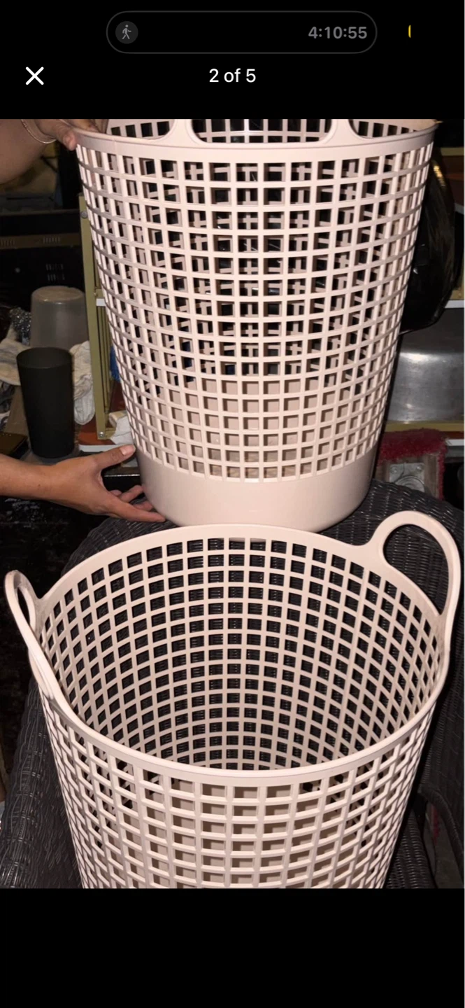 Plastic Laundry Basket