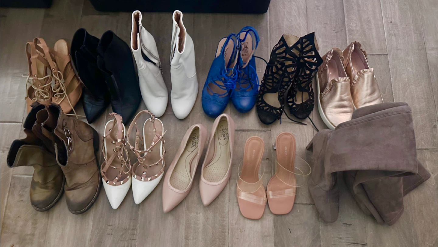 Bundle of Women's Shoes $80 for 11 pairs