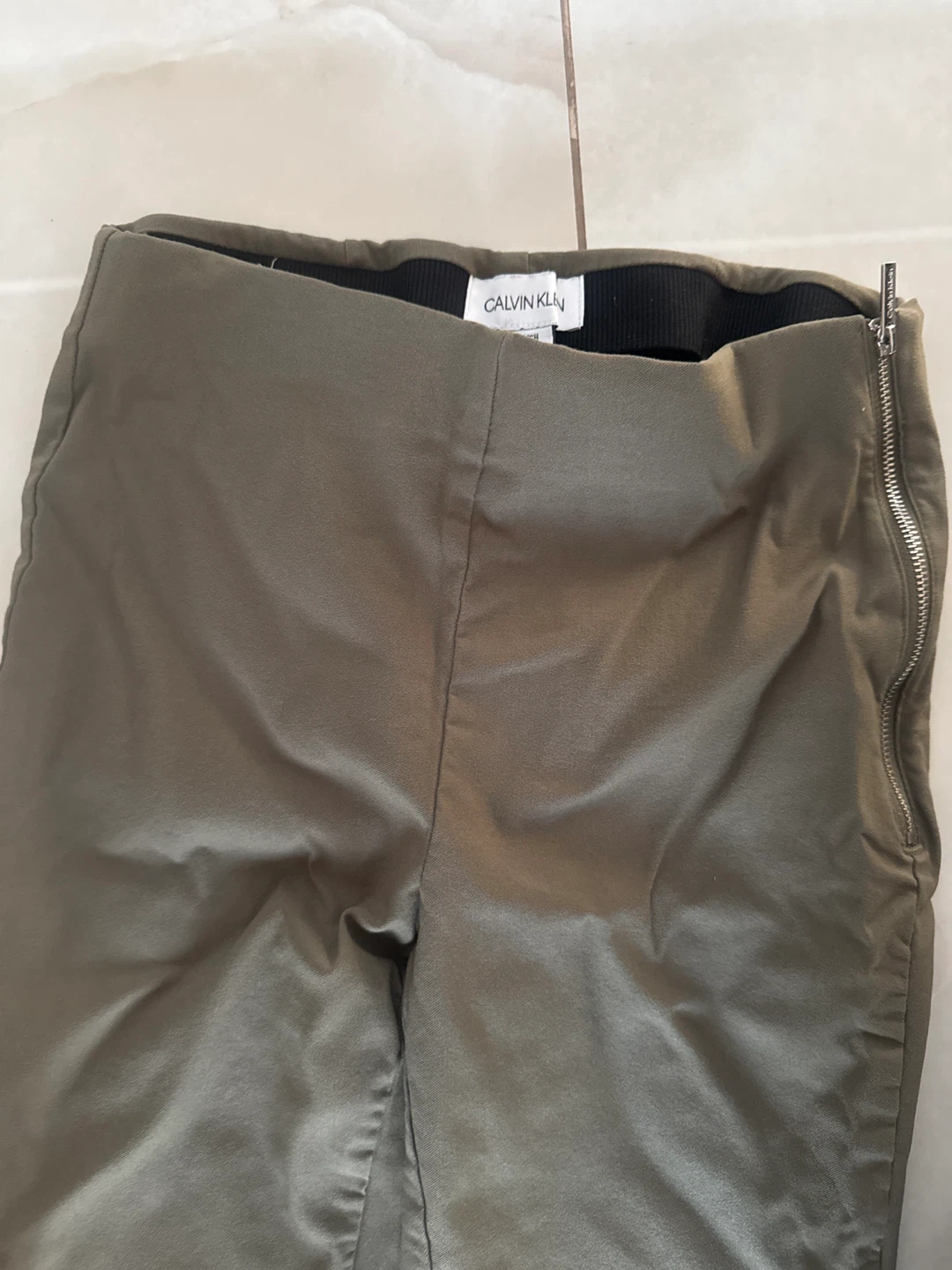 Calvin Klein Women's Olive Green Pants Size S/P - photo 2
