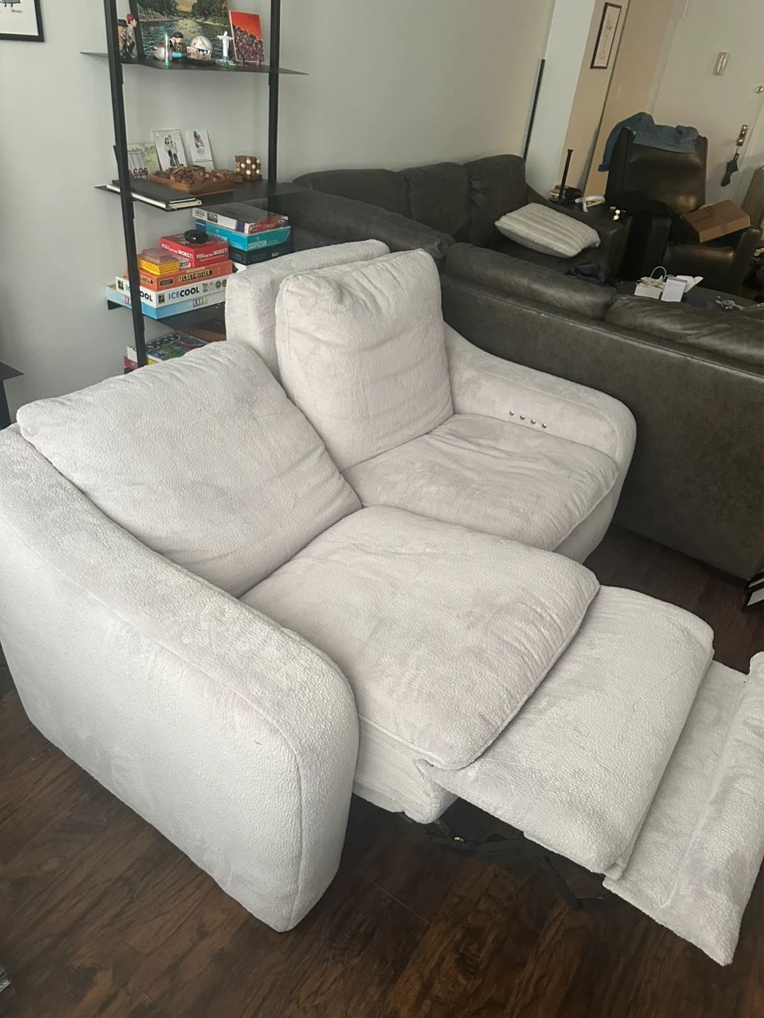 Plush 2-Seater Recliner Loveseat