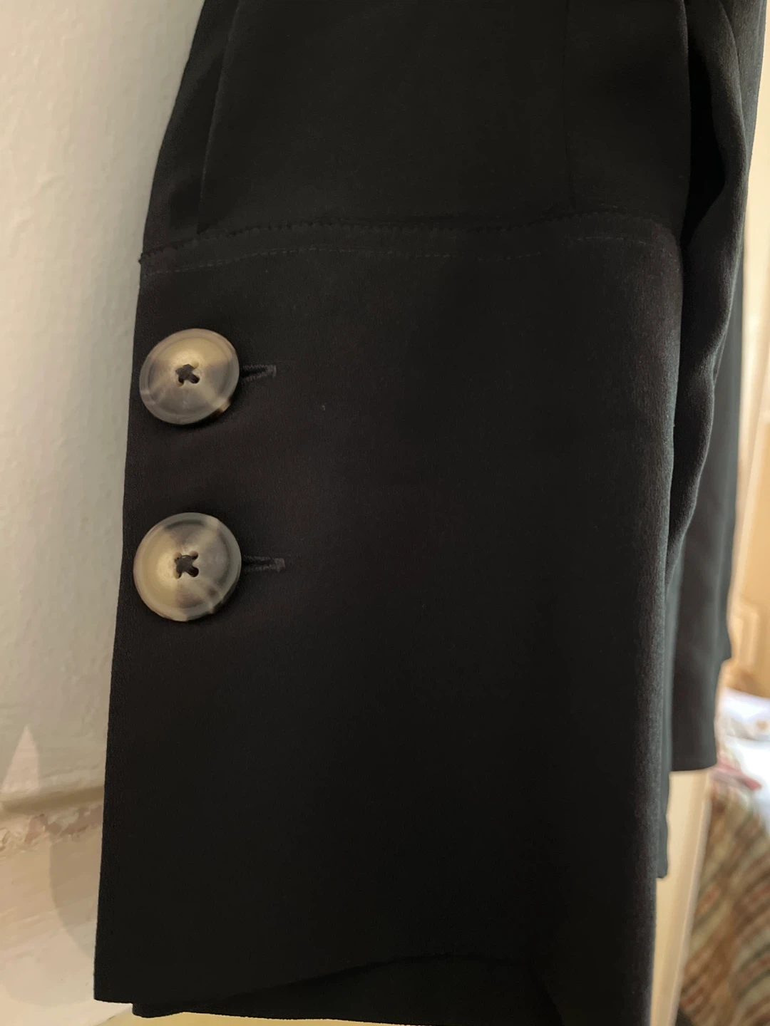 Ann Taylor Black Blouse Size L - photo 4