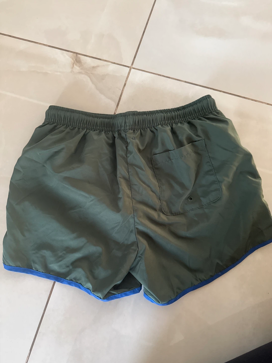 ZARA Kids Green Shorts with Blue Trim - photo 5