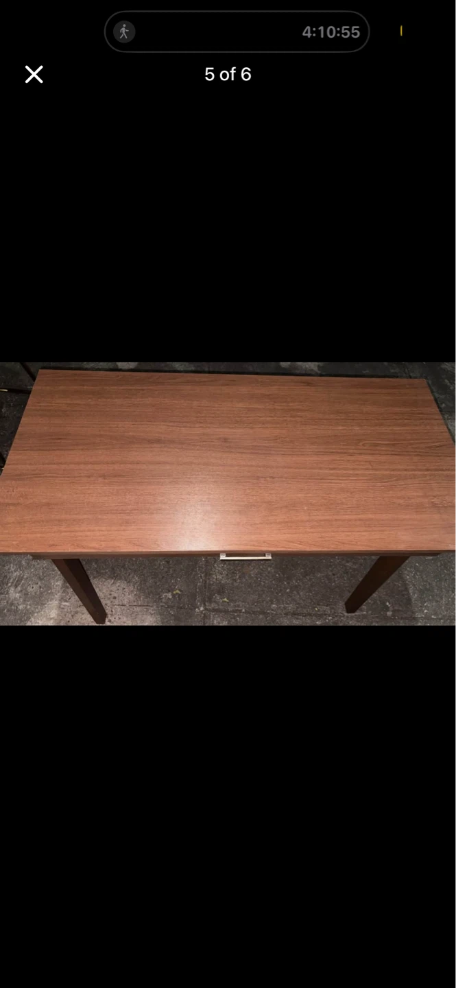 Wooden Desk with Drawer - photo 5