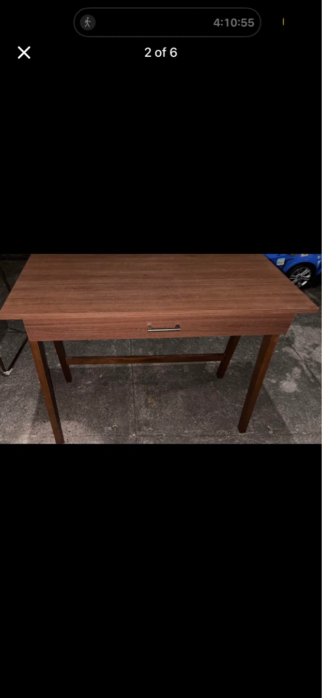 Wooden Desk with Drawer