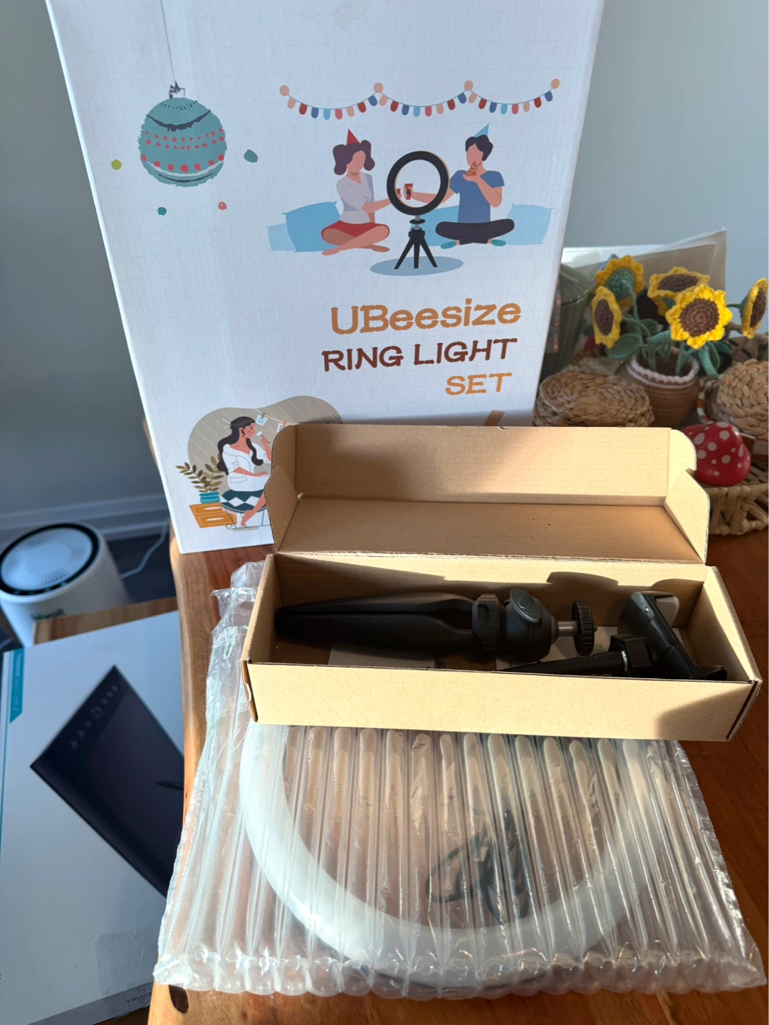 UBeesize Ring Light Set with Tripod - photo 2