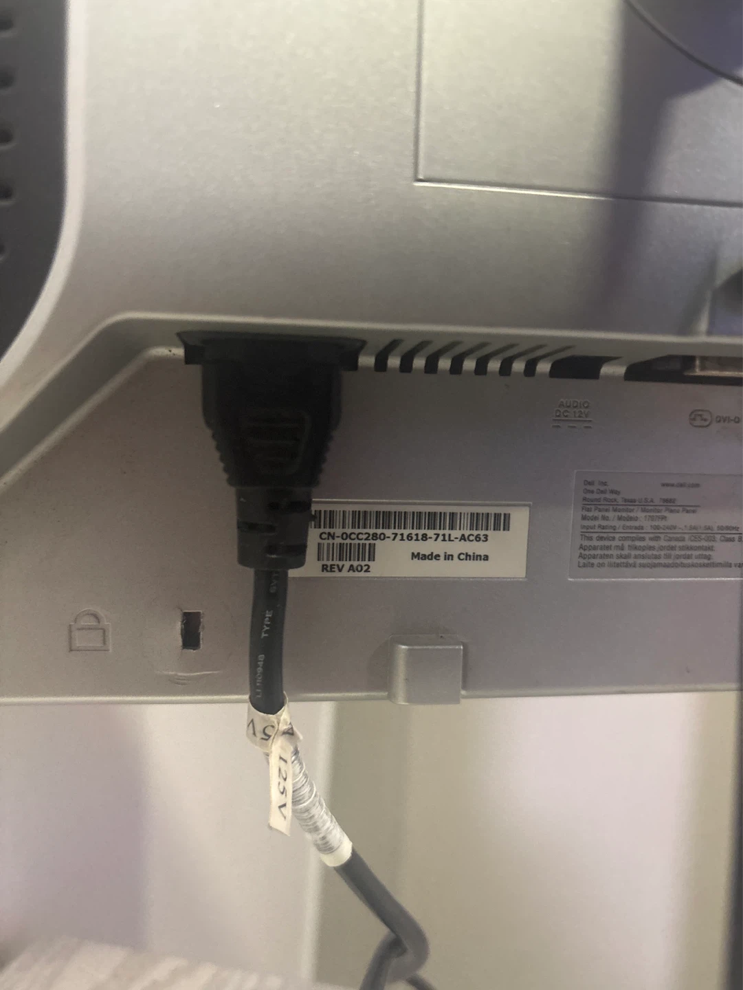Dell Monitor 1707FPt - photo 5
