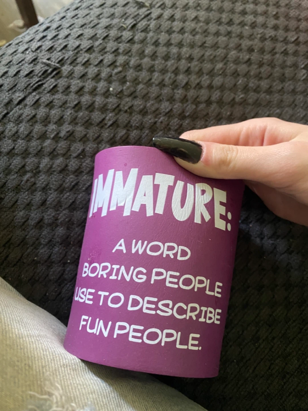 Red and Purple Drink Koozies - photo 2