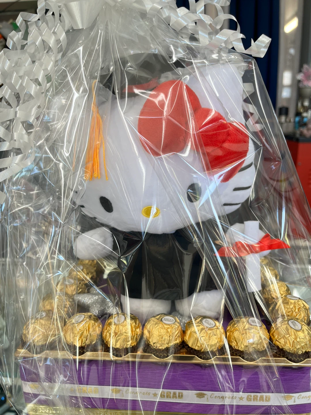 Graduation Gift Basket with Ferrero Rocher Chocolates - photo 2