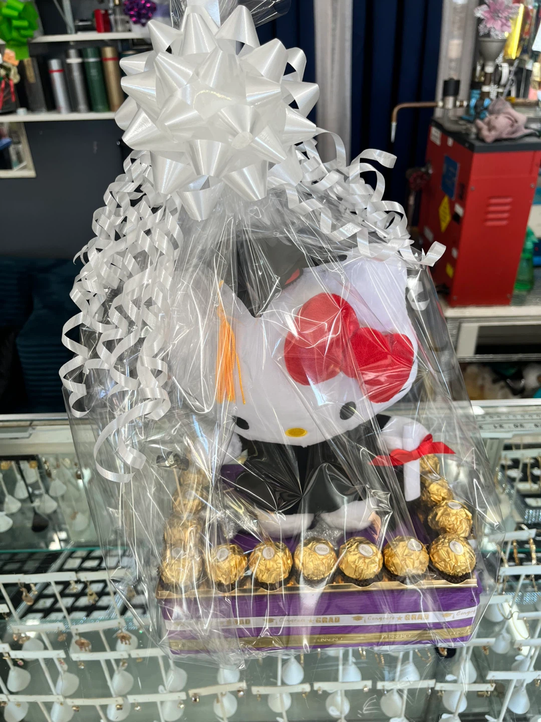 Graduation Gift Basket with Ferrero Rocher Chocolates
