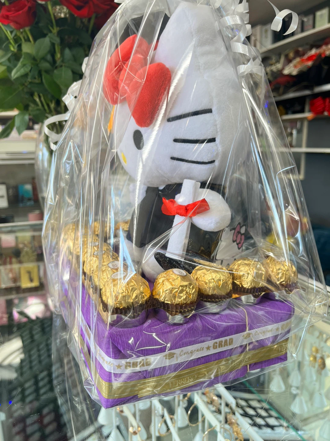 Graduation Gift Basket with Ferrero Rocher Chocolates - photo 3