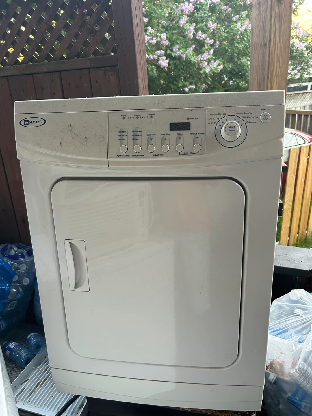 Maytag White Clothes Dryer - photo 3