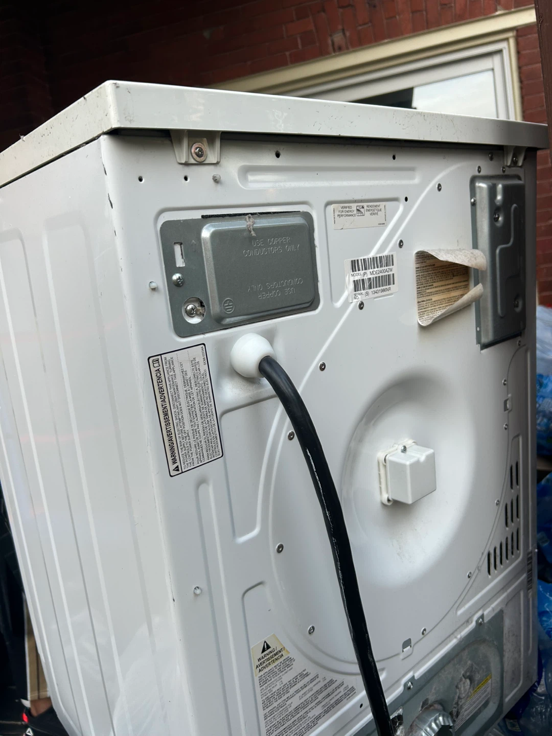 Maytag White Clothes Dryer - photo 2