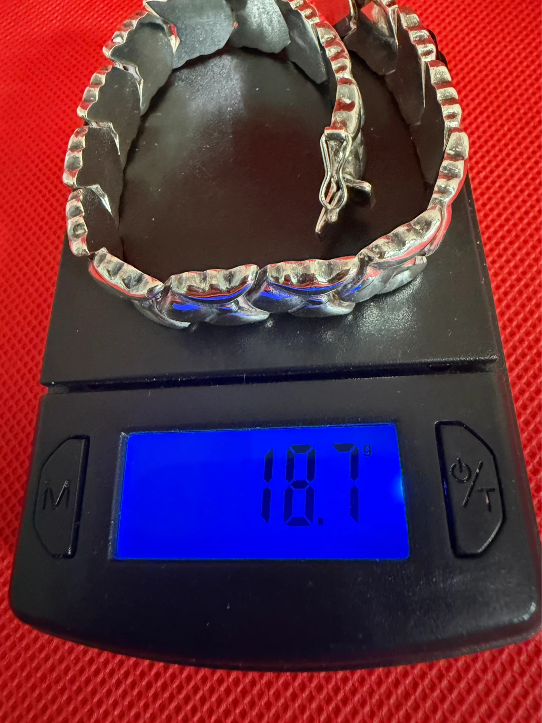 DBJ 925 Sterling Silver Bracelet - 18.7g - photo 2