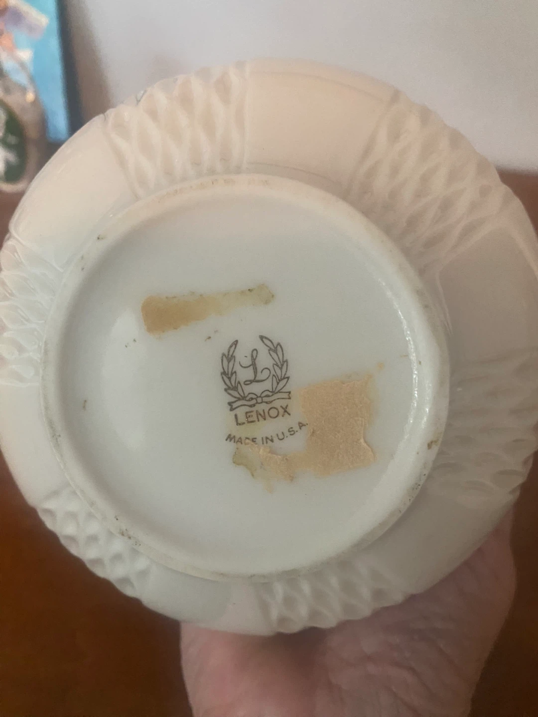 Lenox White Embossed Covered Candy Dish - photo 5