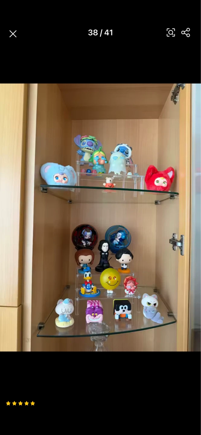 3-Tier Clear Acrylic Display Stand - photo 2