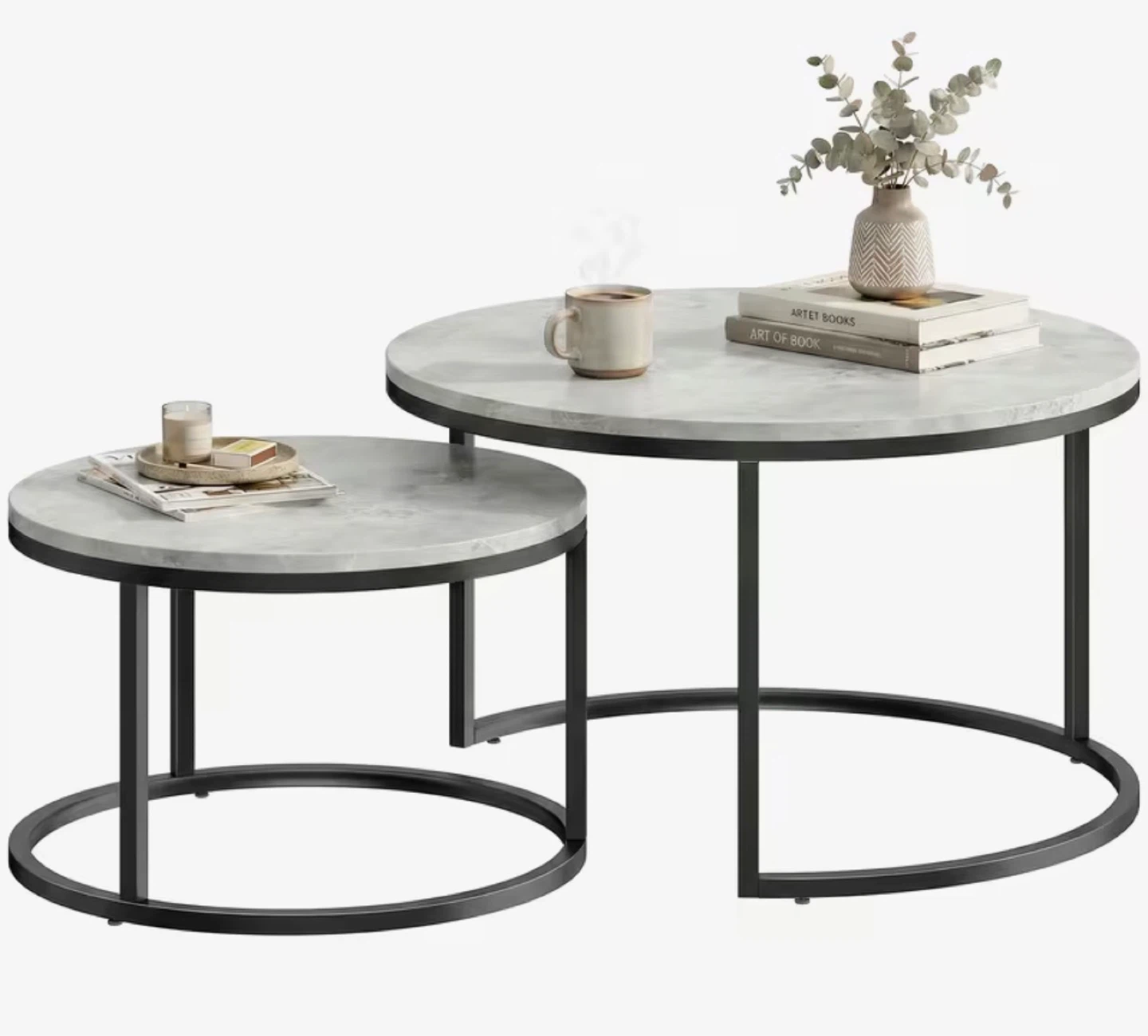Set of 2 Nesting Coffee Tables
