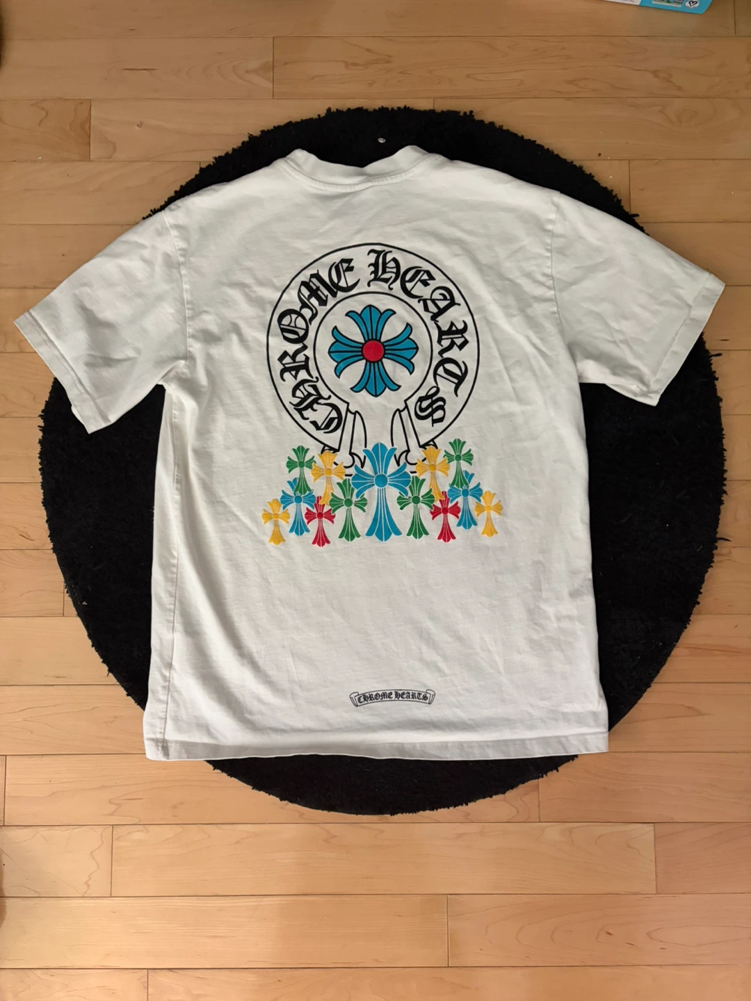 Chrome Hearts White Short Sleeve T-Shirt (size medium) - photo 2