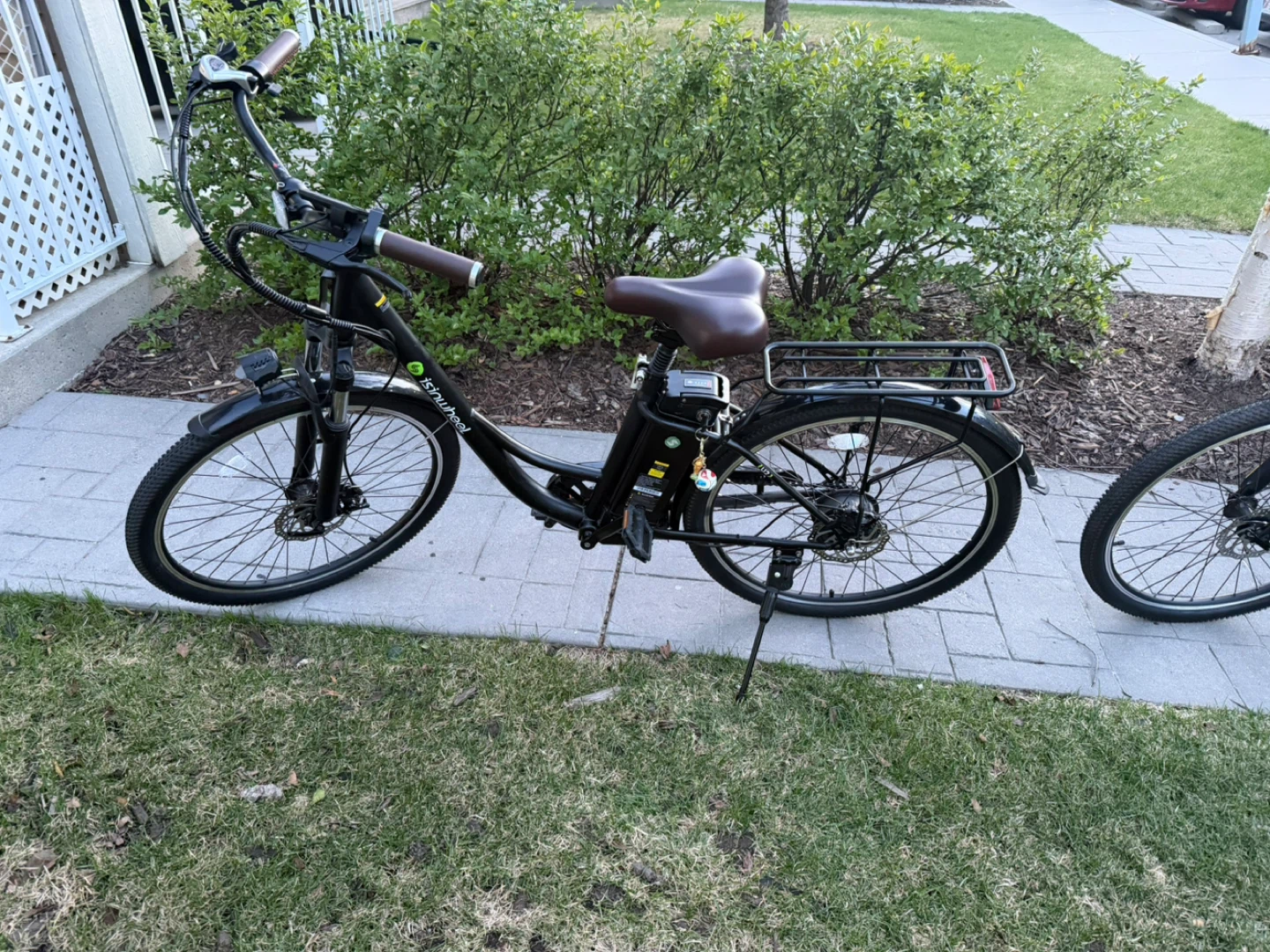 2 Isinwheel  Electric Bike - Black and White - photo 4