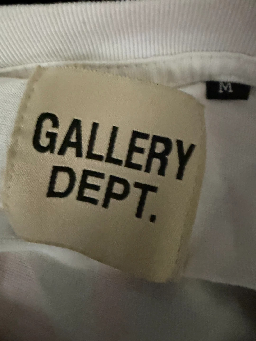 Gallery Dept. White T-Shirt Size Medium - photo 3