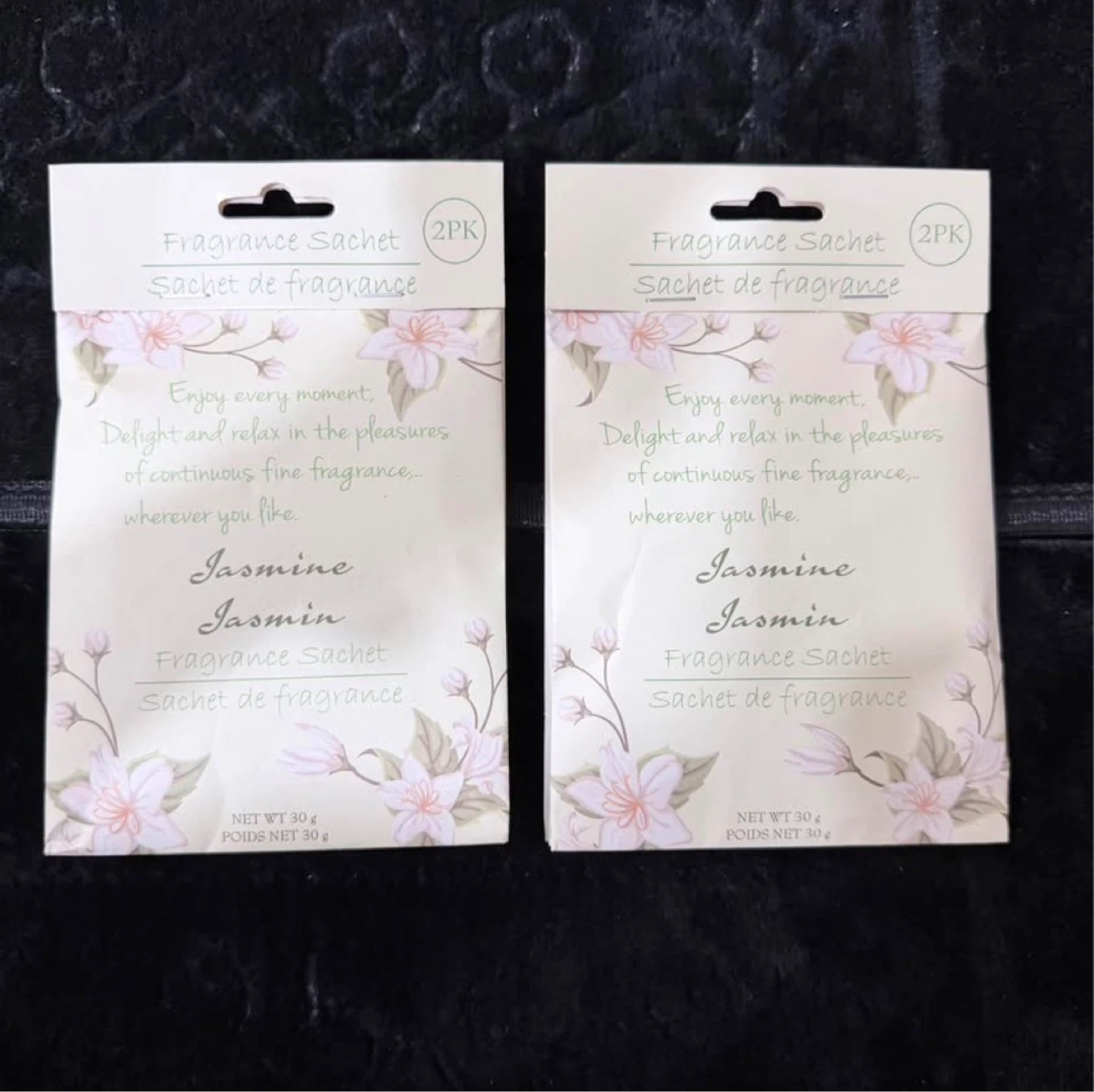 Jasmine Fragrance Sachet - 4 Pack (30g each) - photo 2