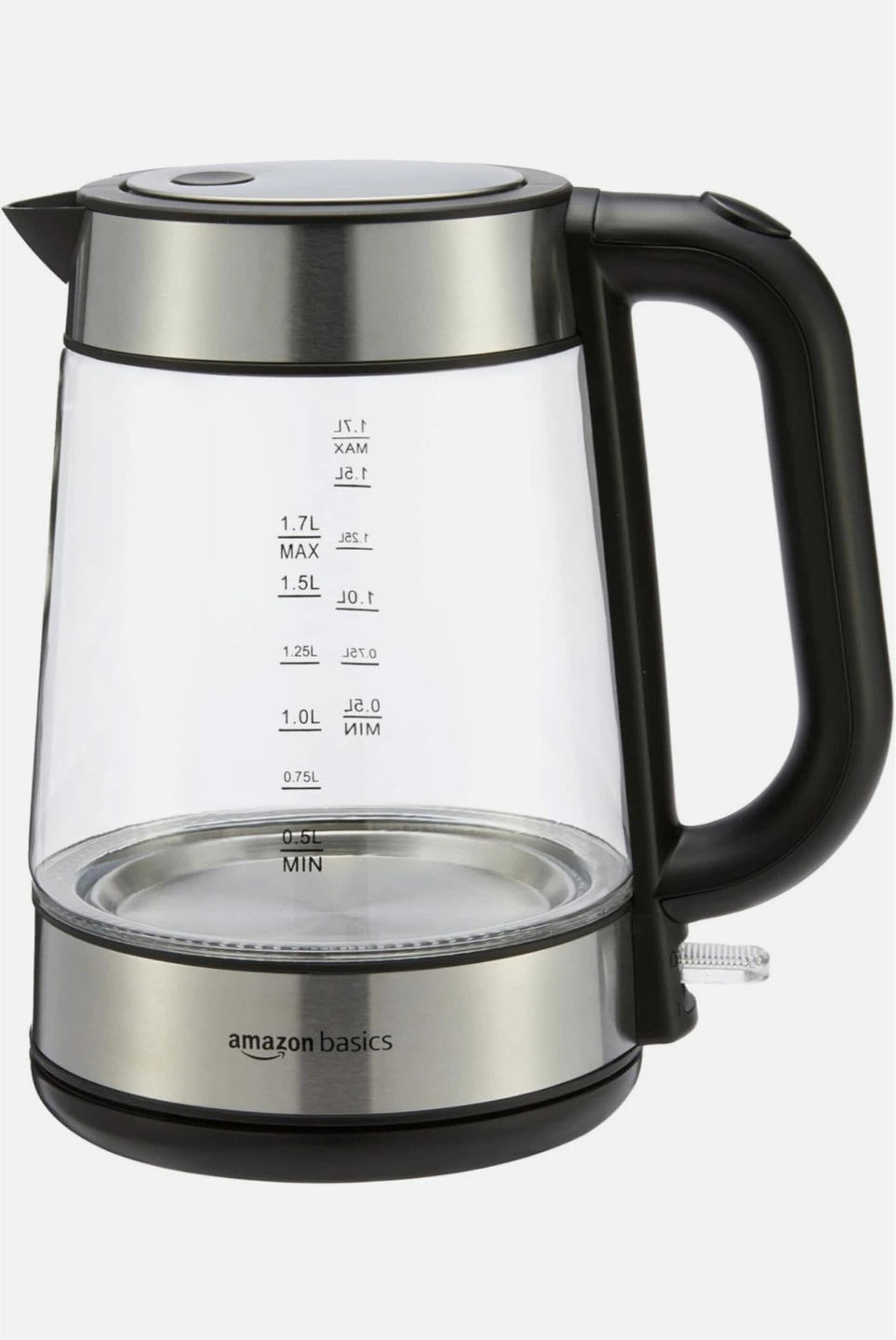 Amazon Basics Electric Kettle with Glass Carafe - photo 3