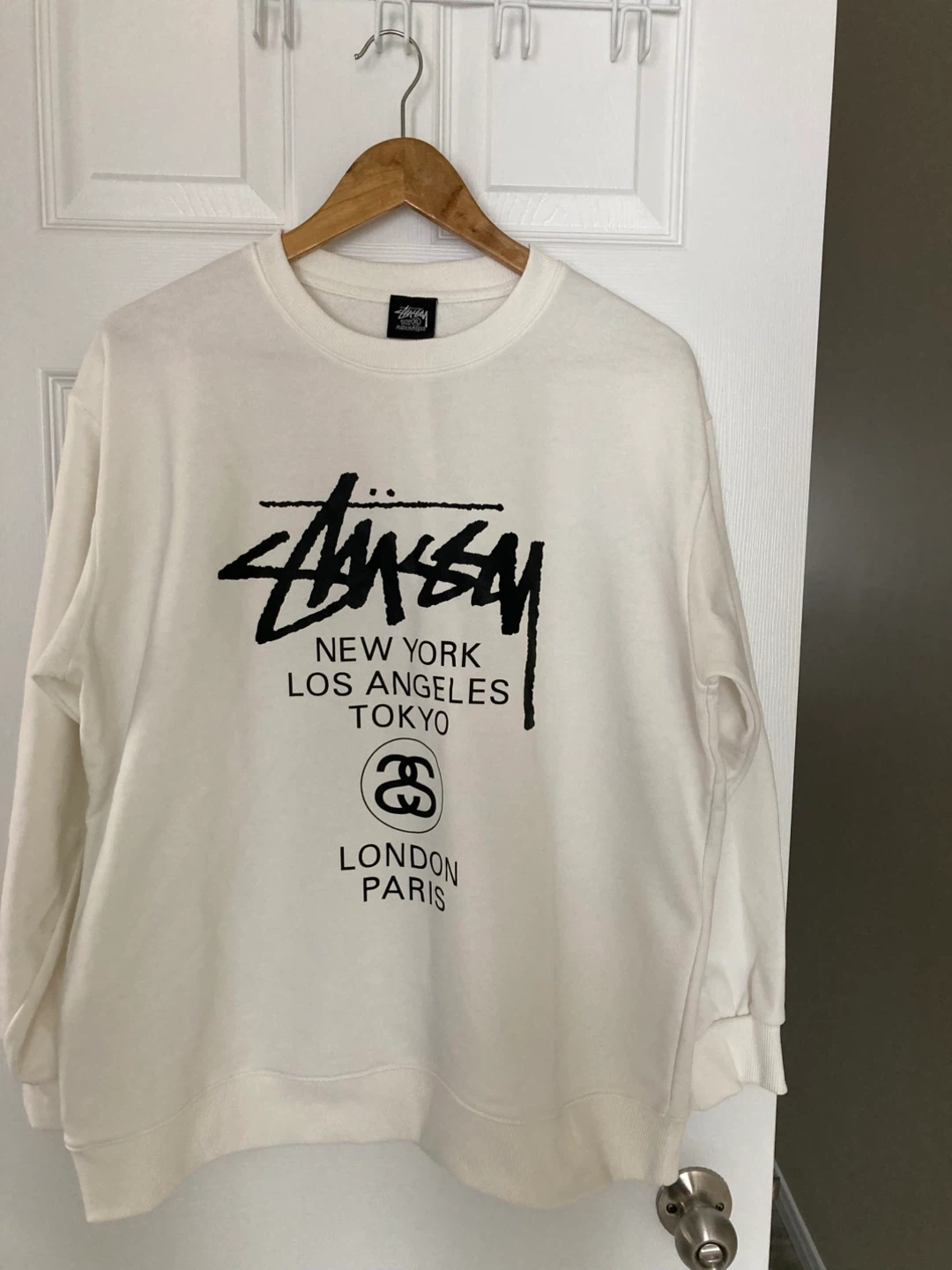 New Stüssy Crewneck Sweatshirt-world tour