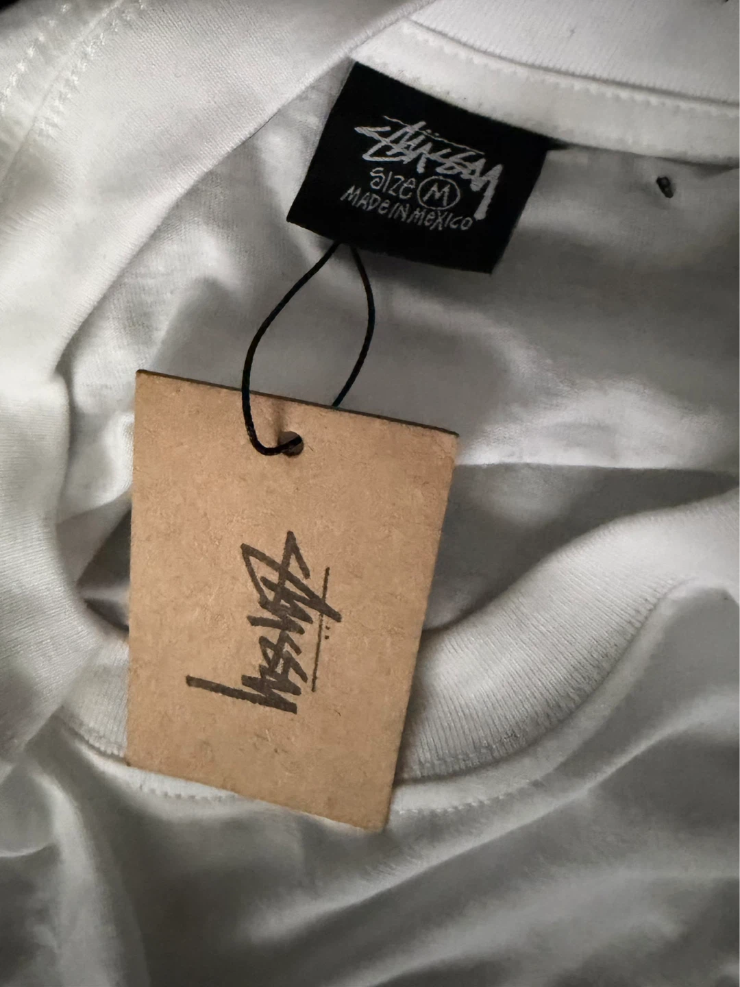 Stüssy x Nike 8-Ball T-Shirt White Size M - photo 4