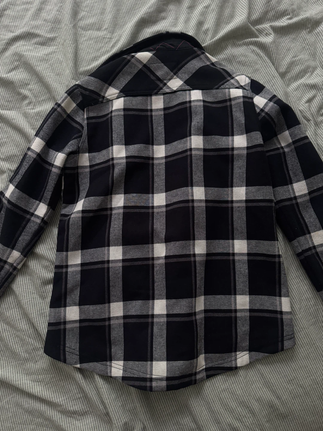 Fleece-Lined Shirt Jacket - Size S - photo 4