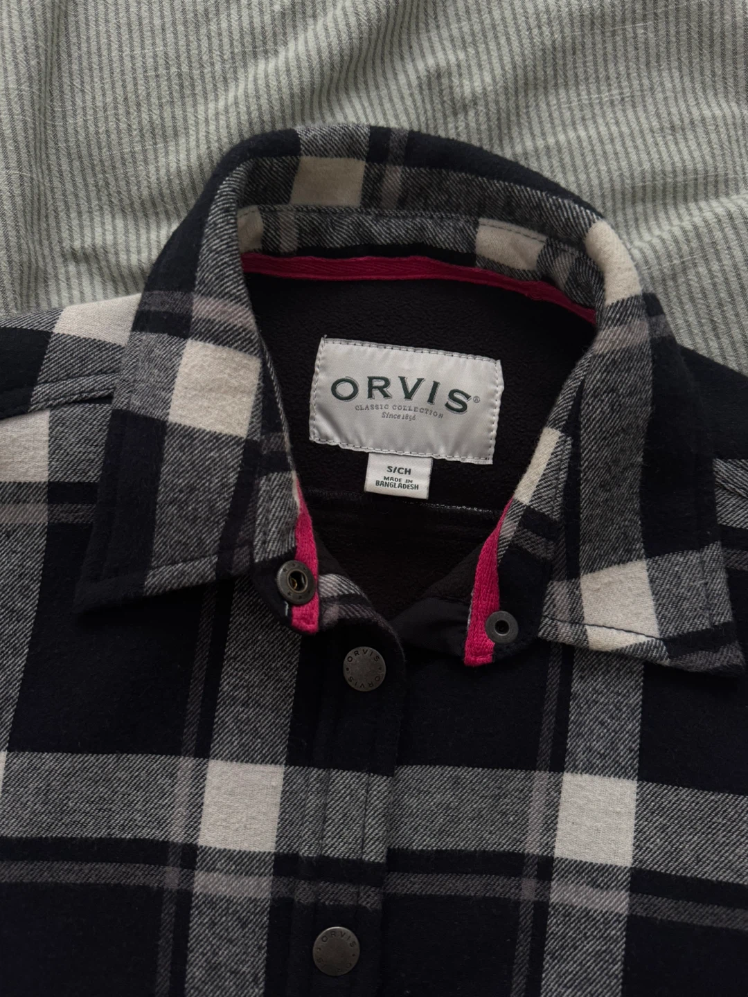 Fleece-Lined Shirt Jacket - Size S - photo 3