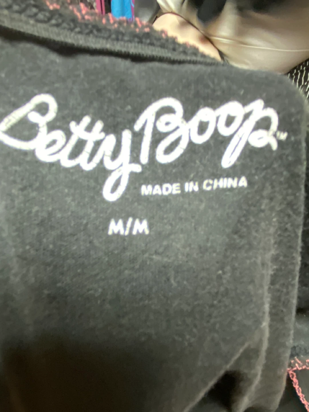 Betty Boop Black Tank Top Size M/M - photo 3