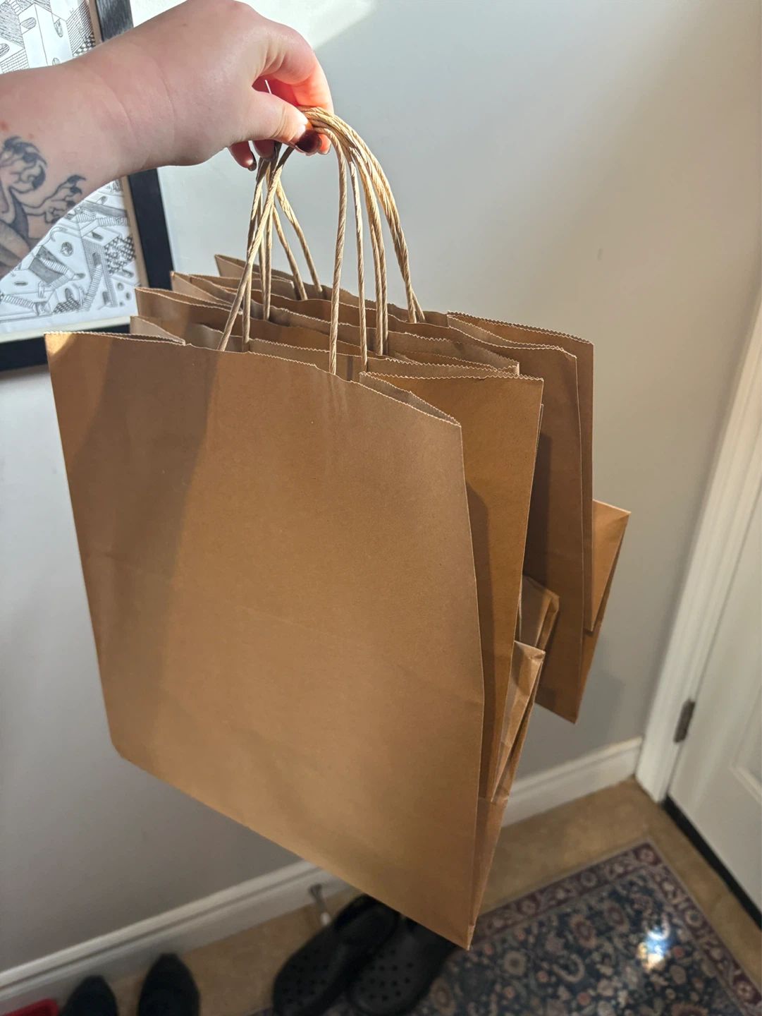 Large Brown Paper Bags - photo 2