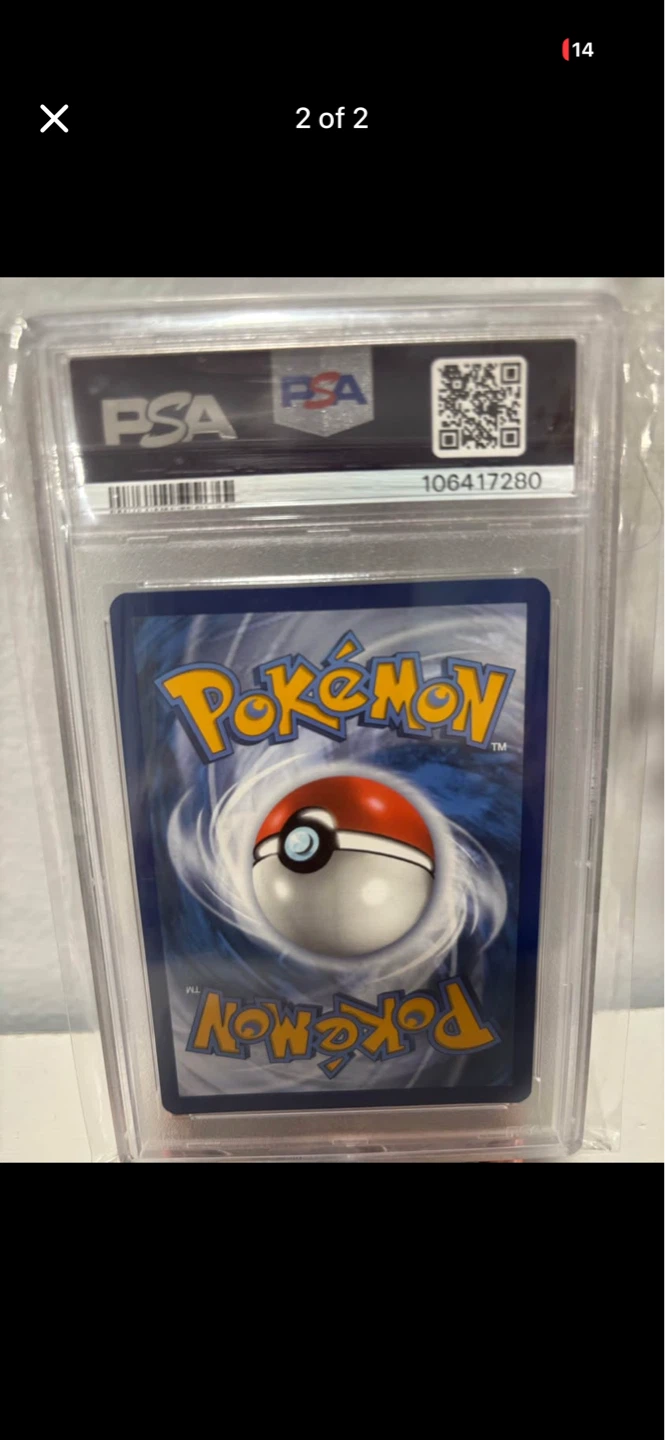 2024 Pokemon Charizard EX PSA 9 Mint Card - photo 2