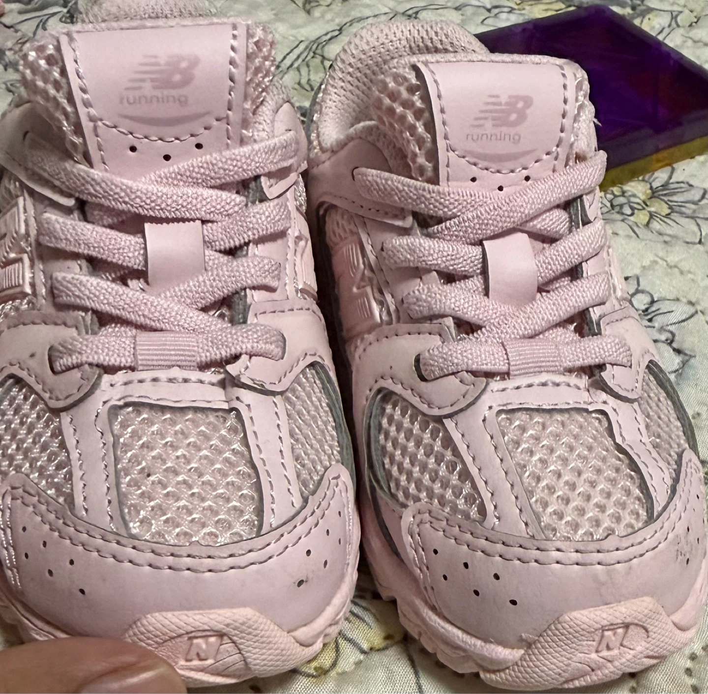 New Balance Pink Running Shoes Toddler