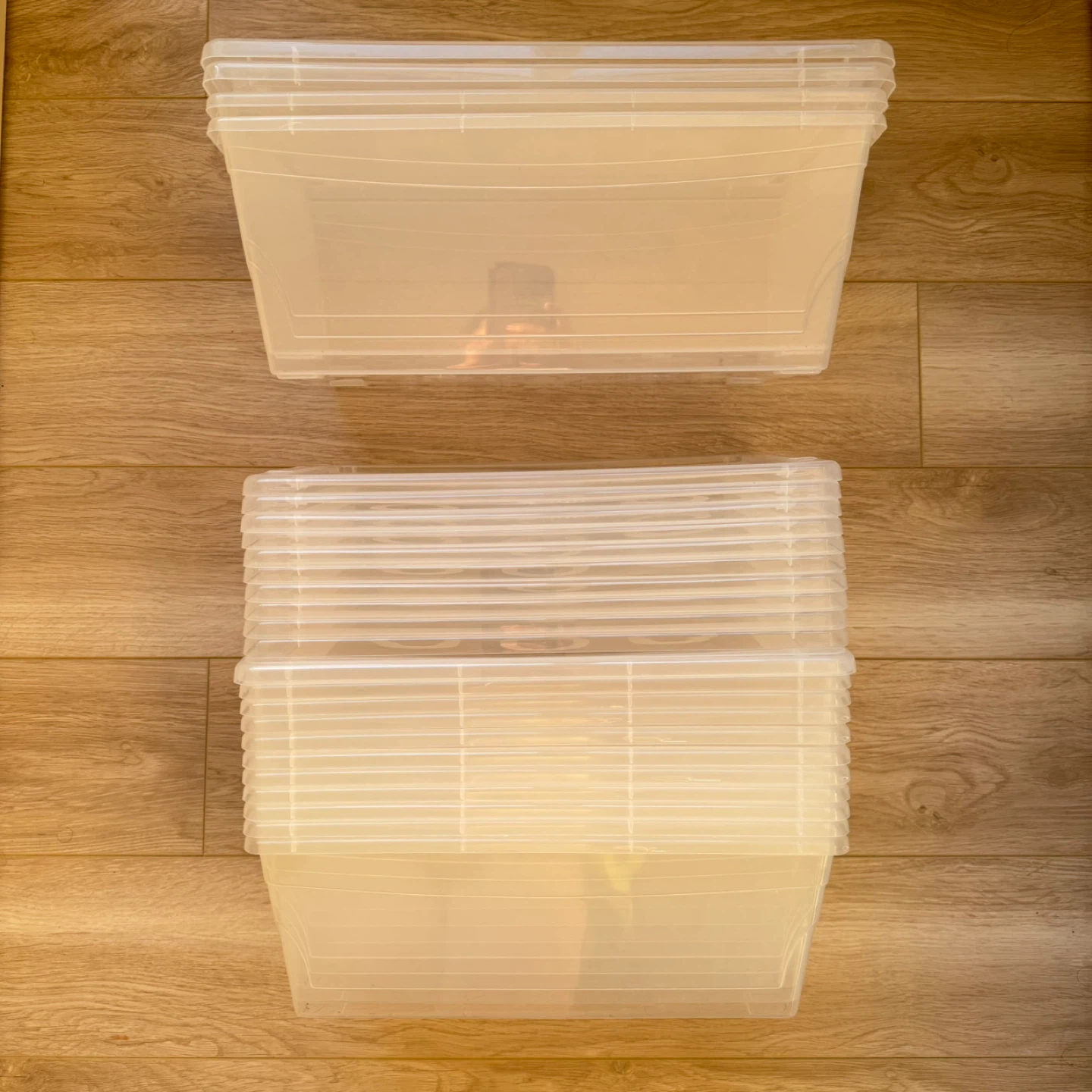 Clear boxes