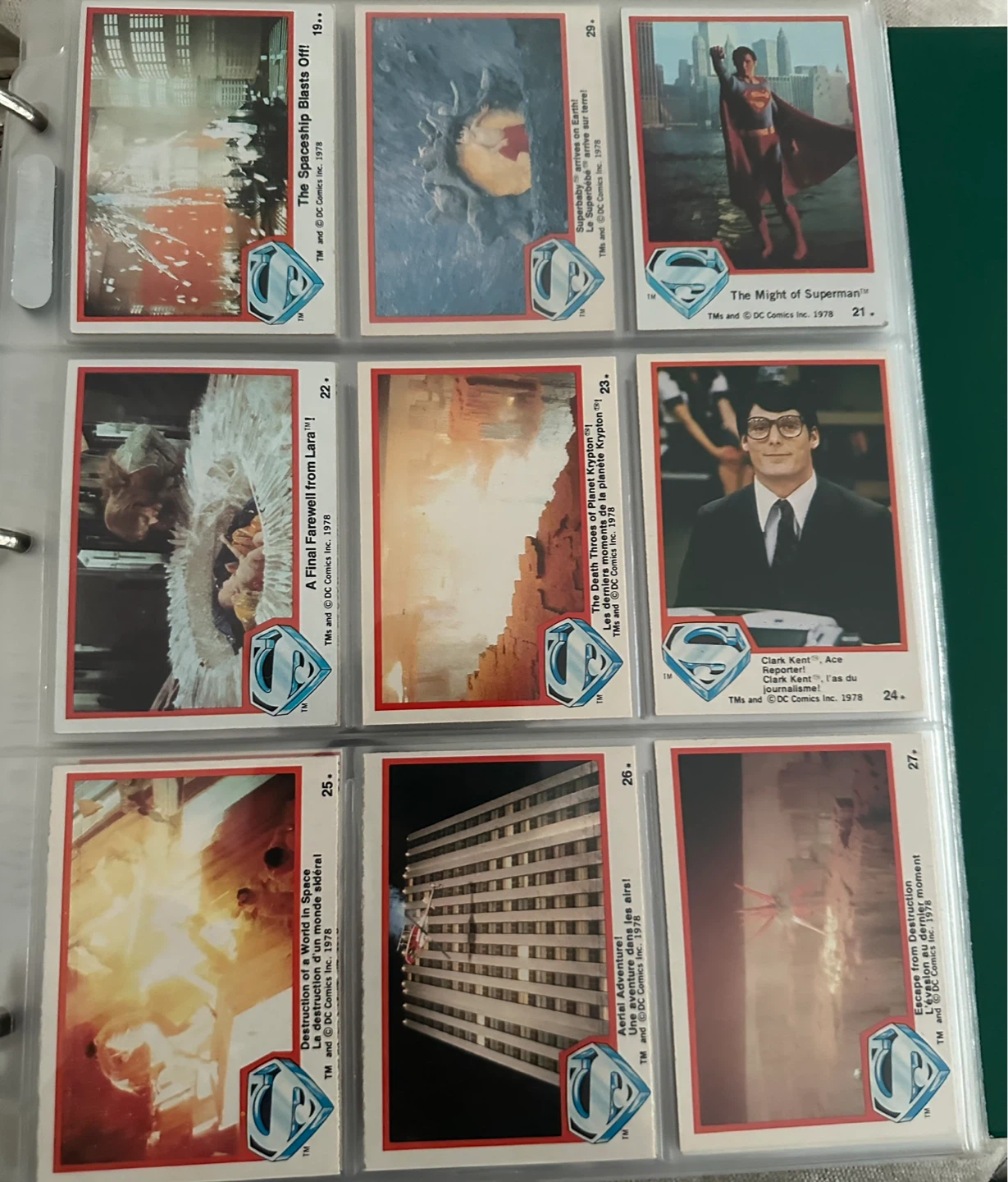 1978 Topps Superman Trading Cards (Not a Complete Set) - photo 3