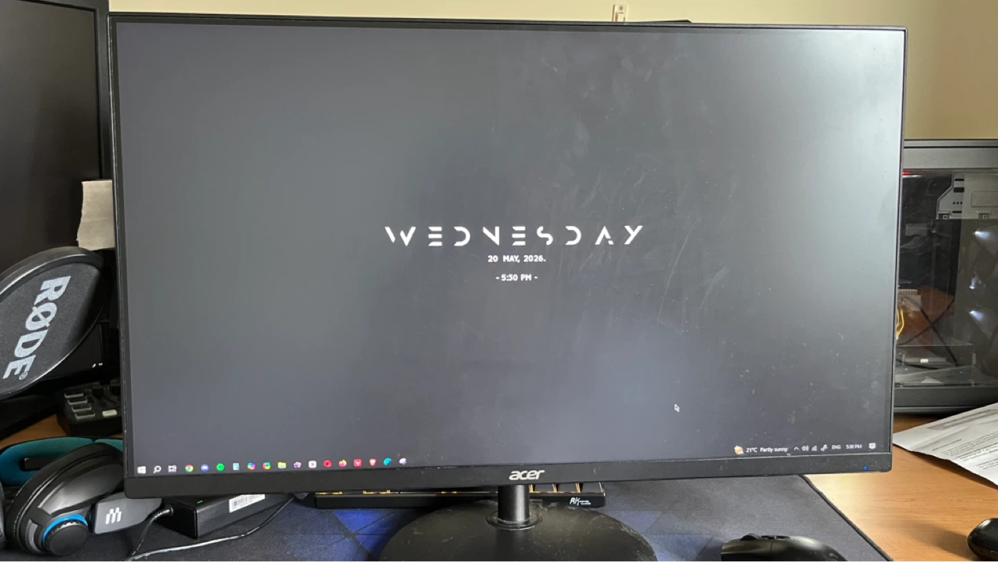 Acer 27 Monitor RX271 Pbmih