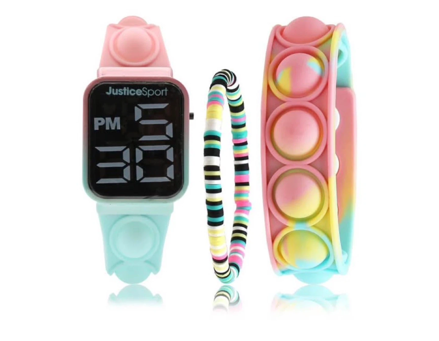 Justice Digital Watch & Bracelet Set