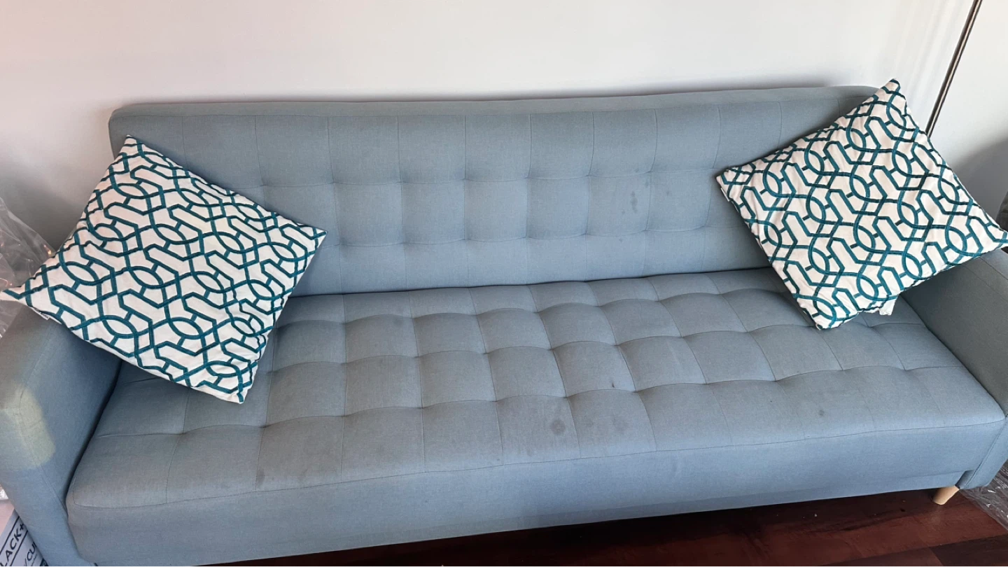 Teal Velvet Storage Ottoman